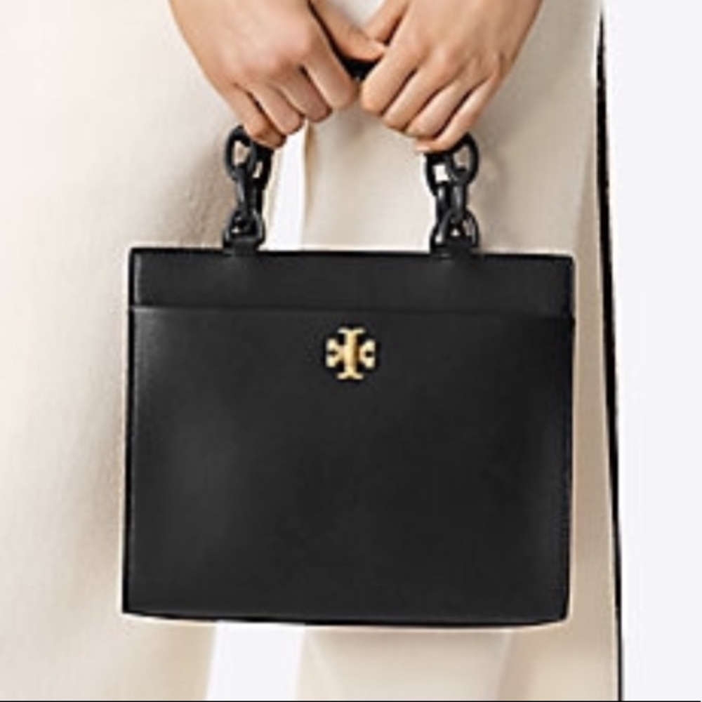 ⛔️SOLD⛔️Authentic Tory Burch Kira leather Sm tote - Picture 2 of 8